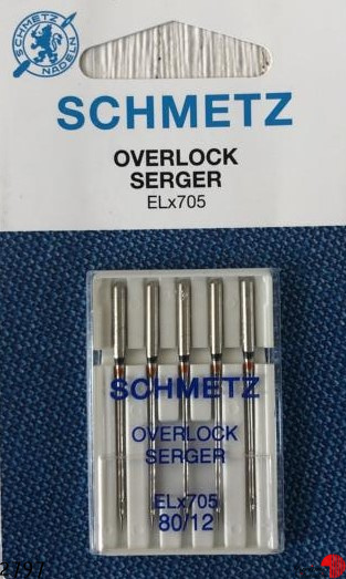 SCHMETZ Overlock Serger ELx705, 80/12
