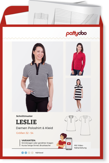 Pattydoo Damen Poloshirt&Kleid "Leslie", Gr. 32-54